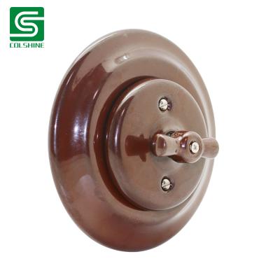 Porcelain light switch