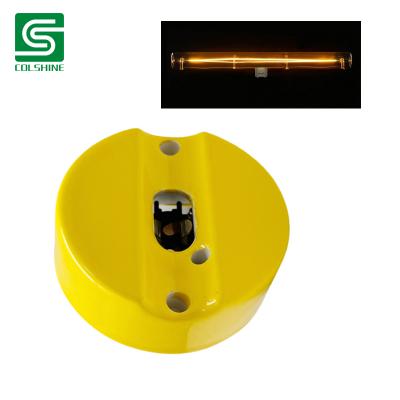 Vintage ceramic lamp holder