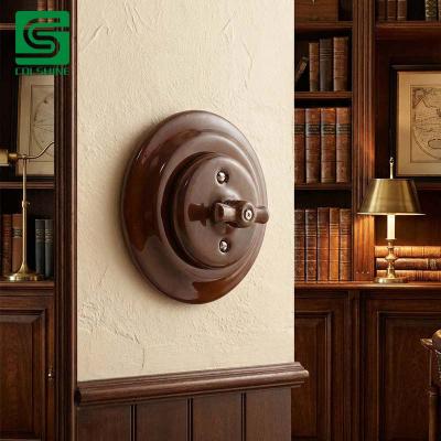  Retro porcelain toggle switch