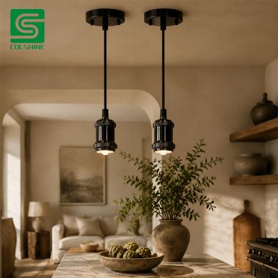 metal ceiling light